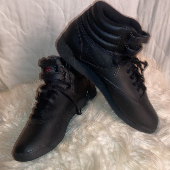 Women’s U.S.A Size 8 Black Freestyle Hi Tops Classic - Picture 8 of 11